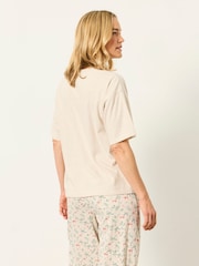 FatFace Oatmeal Fox Graphic Graphic Tee - Image 2 of 6