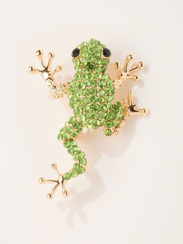 FatFace Frog Brooch - Imagen 1 de 2