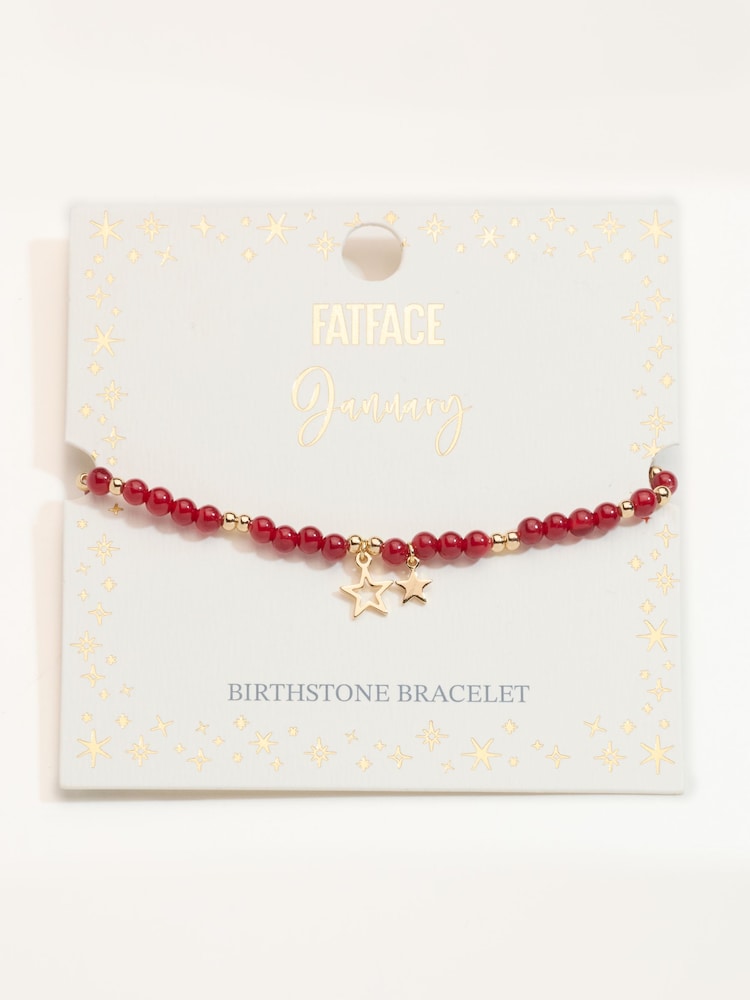 FatFace January Birth Stone Bracelet - Image 3 of 3 FatFace January Birth Stone Bracelet - Image 3 of 3