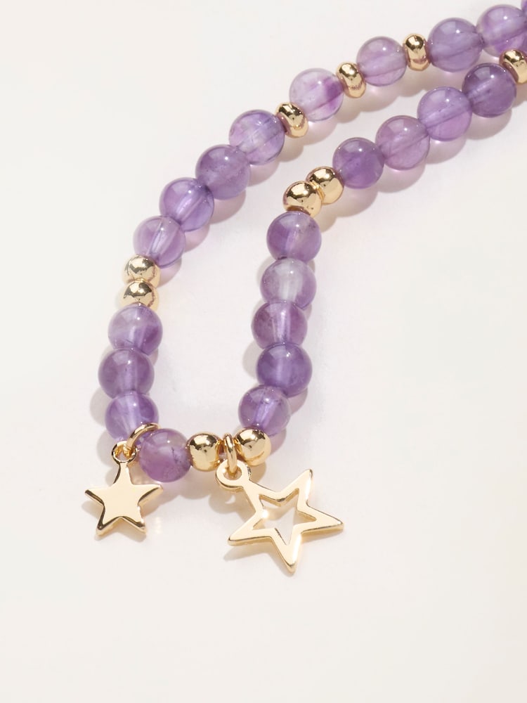Φεβρουάριος - FatFace Birth Stone Bracelet - Εικόνα 2 του 2