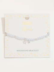 FatFace March Birth Stone Bracelet - Image 3 of 3