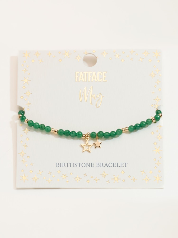 FatFace May Birth Stone Bracelet - Image 3 of 3 FatFace May Birth Stone Bracelet - Image 3 of 3