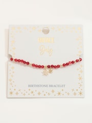 FatFace July Birth Stone Bracelet - Image 3 of 3