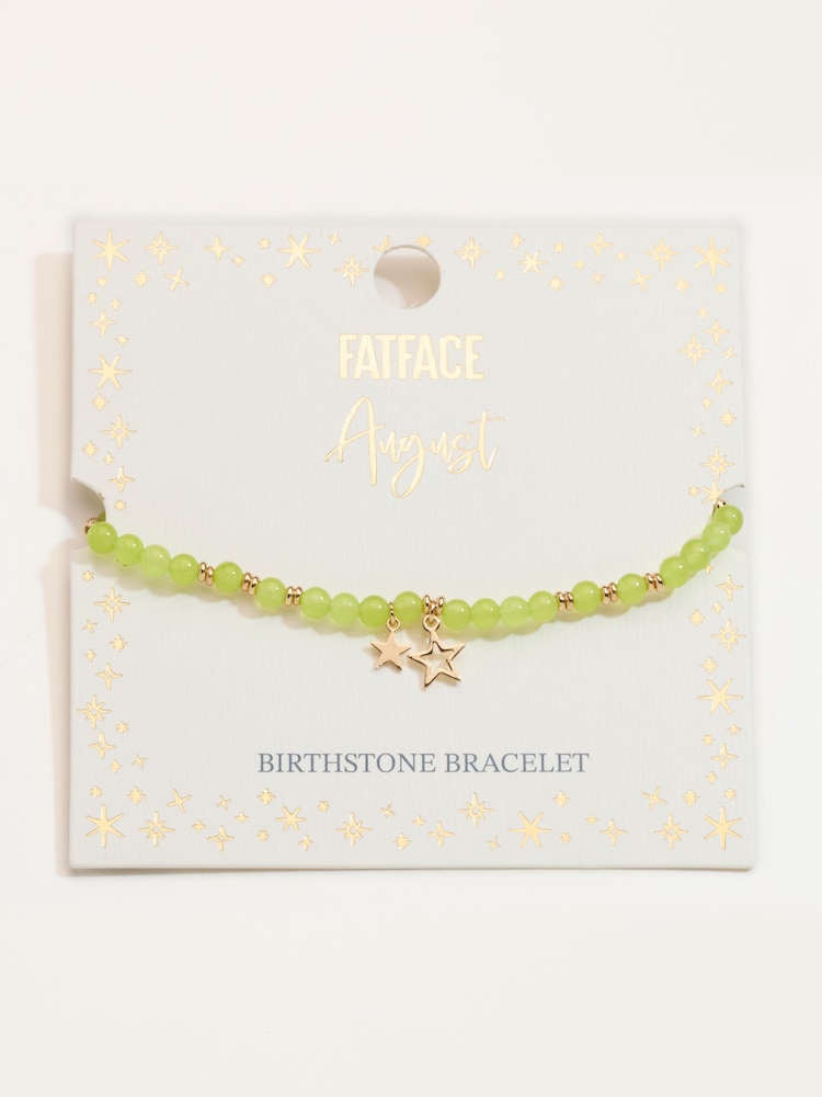 FatFace August Birth Stone Bracelet - Image 3 of 3 FatFace August Birth Stone Bracelet - Image 3 of 3
