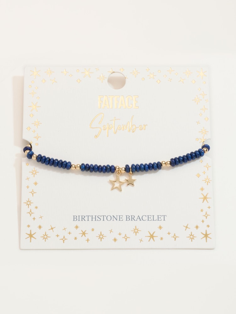 FatFace September Birth Stone Bracelet - Image 3 of 3 FatFace September Birth Stone Bracelet - Image 3 of 3
