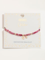 FatFace October Birth Stone Bracelet - Image 3 of 3