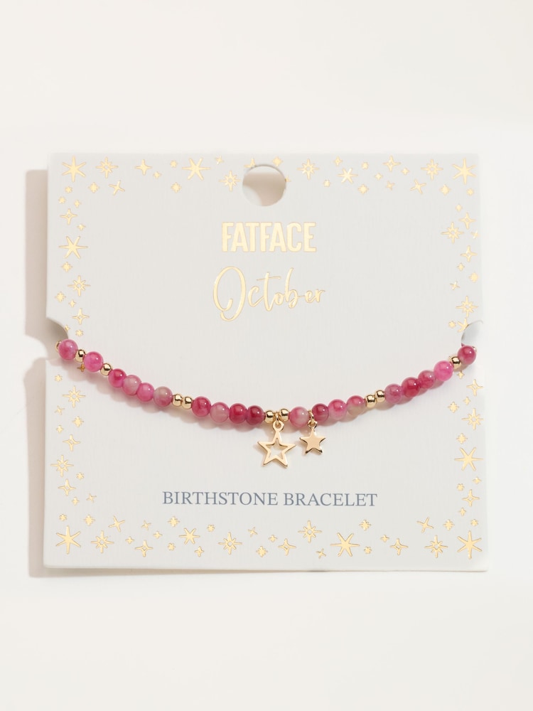 FatFace October Birth Stone Bracelet - Image 3 of 3 FatFace October Birth Stone Bracelet - Image 3 of 3