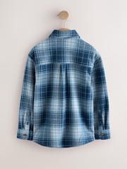 Cheque azul - Camiseta de manga larga (3-16años) - Imagen 2 de 4