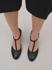 Black Forever Comfort® Two Part T Bar Heels - Image 2 of 10