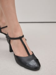 Black Forever Comfort® Two Part T Bar Heels - Image 4 of 10