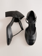 Black Forever Comfort® Two Part T Bar Heels - Image 6 of 10