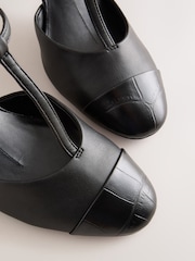 Black Forever Comfort® Two Part T Bar Heels - Image 9 of 10
