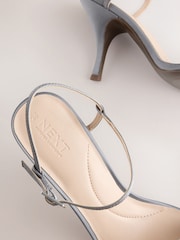 Grey Forever Comfort® Simple Heeled Sandals - Image 5 of 5