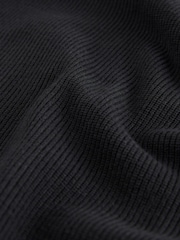 Black Essential Textured Knitted Jumper - Image 9 of 9
