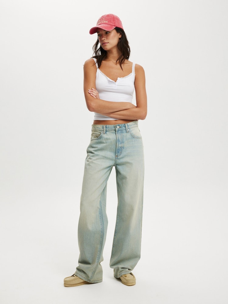 Cotton On Blue 91 Straight Jeans - Image 1 of 6 Cotton On Blue 91 Straight Jeans - Image 1 of 6