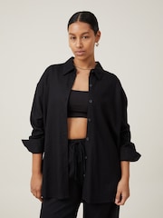 Cotton On Black Haven Long Sleeve Shirt - Image 2 of 4