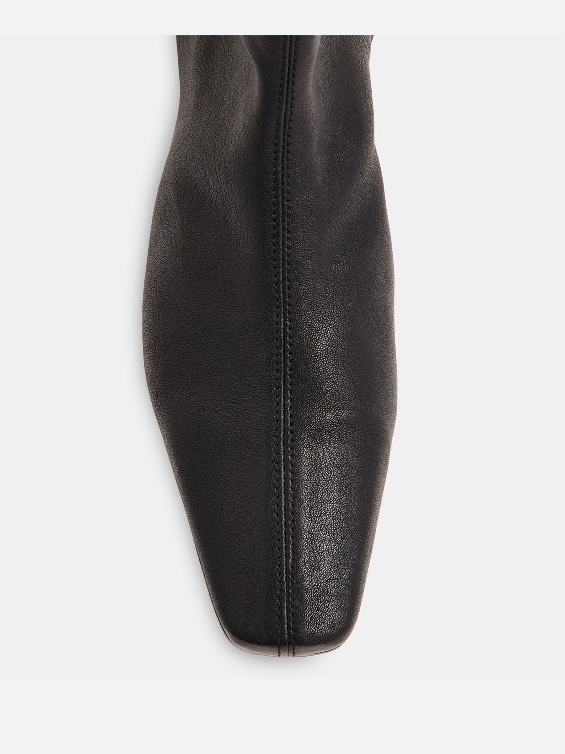 靴 Squaretoe Leather Sabot 38 Buy Whistles Black Square Toe Flat Socks Boots from Next USA