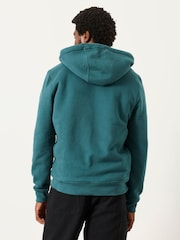 Turcoaz închis - FatFace Borg Lined Hoodie - Imaginea 2 din 6