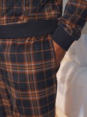 Navy Microfleece Long Sleeve Pyjamas Set - Image 7 of 8