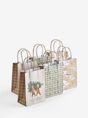 Green and Natural Gingerbread 6 Pack Gift Bag - Image 3 of 3