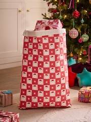 Pink Santa Icon Christmas Large Santa Sack - Image 2 of 3
