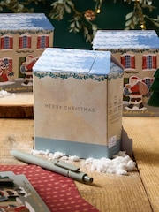 Red Classic Santa Luxury 6 Pack Christmas Cards - Image 3 of 4