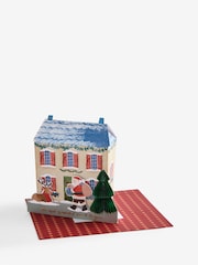 Red Classic Santa Luxury 6 Pack Christmas Cards - Image 4 of 4