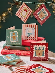 Christmas Character 32 Pack Christmas Cards - Image 1 of 3