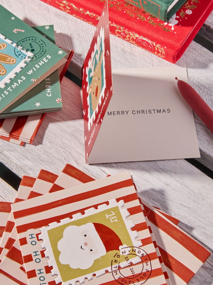 Christmas Character 32 Pack Christmas Cards - Image 2 of 3