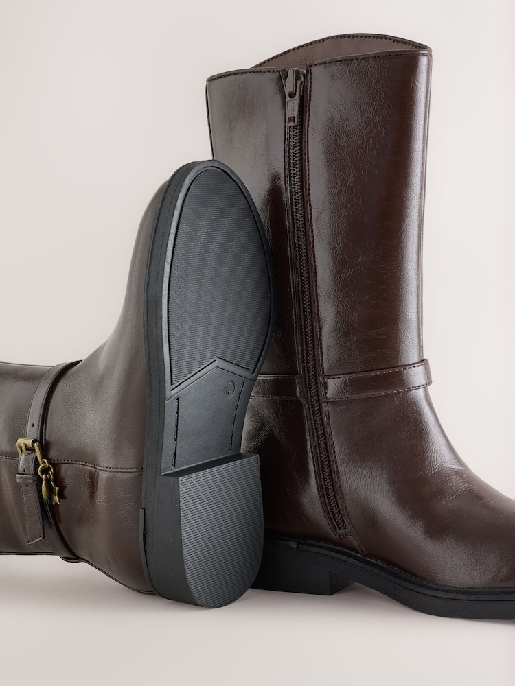 Marrón chocolate - Botas altas de montar hasta la rodilla - Imagen 5 de 5 Marrón chocolate - Botas altas de montar hasta la rodilla - Imagen 5 de 5