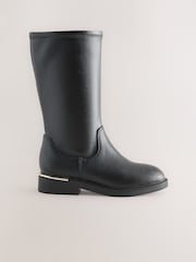 Black Tall Boots - Image 2 of 5