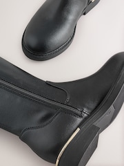 Black Tall Boots - Image 4 of 5