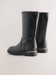 Black Tall Boots - Image 5 of 5