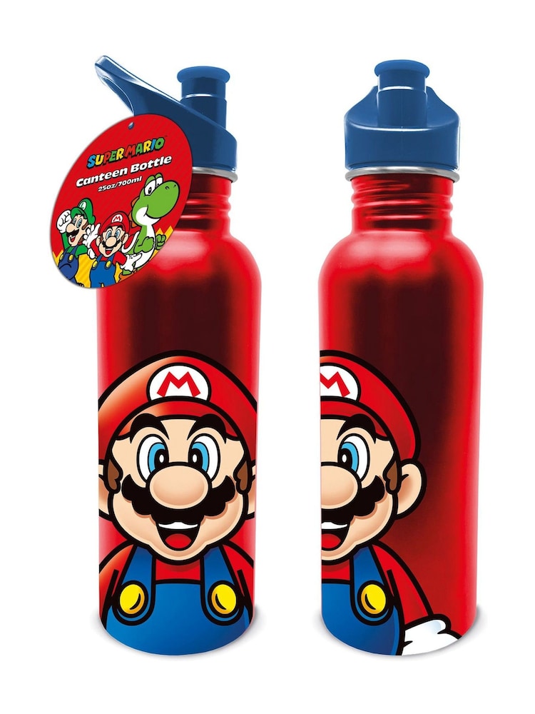 Pyramid International Red Super Mario Drink Bottle & Stationery Gift - Image 8 of 8 Pyramid International Red Super Mario Drink Bottle & Stationery Gift - Image 8 of 8