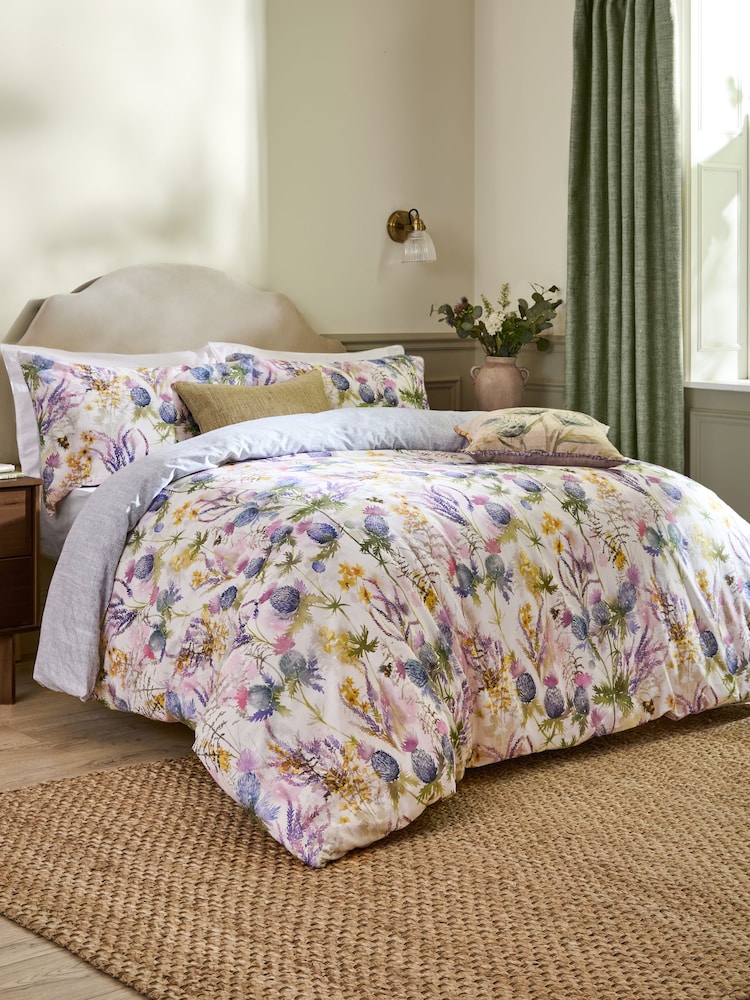 Voyage Multicolour Cluaran Cotton Duvet Set - Image 1 of 4