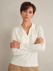 Hobbs White Meredith Jumper - Image 1 of 4