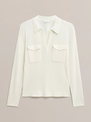 Hobbs White Meredith Jumper - Image 4 of 4