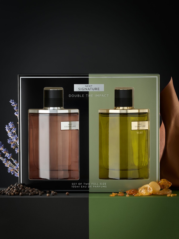 Signature & Signature Vert 100ml Eau de Parfum Gift Set - Image 1 of 2