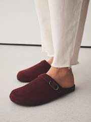 Berry Red Forever Comfort® Round Toe Slim Footbed Shoes - Image 2 of 9