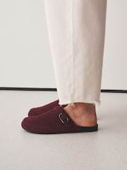 Berry Red Forever Comfort® Round Toe Slim Footbed Shoes - Image 3 of 9