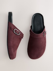 Berry Red Forever Comfort® Round Toe Slim Footbed Shoes - Image 5 of 9