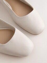 Bone Forever Comfort® Leather Square Toe Mary Jane Shoes - Image 6 of 9