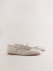 Bone Forever Comfort® Leather Square Toe Mary Jane Shoes - Image 7 of 9
