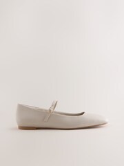 Bone Forever Comfort® Leather Square Toe Mary Jane Shoes - Image 8 of 9
