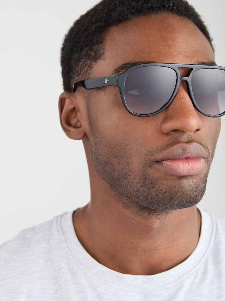 GANT Black Acetate Sunglasses - Image 2 of 10