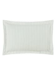 Sophie Allport Set of 2 Mint Green Uppingham Stripe 200 Thread Count Pillowcases - Image 3 of 3