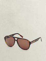GANT Gold Acetate Sunglasses - Image 1 of 5