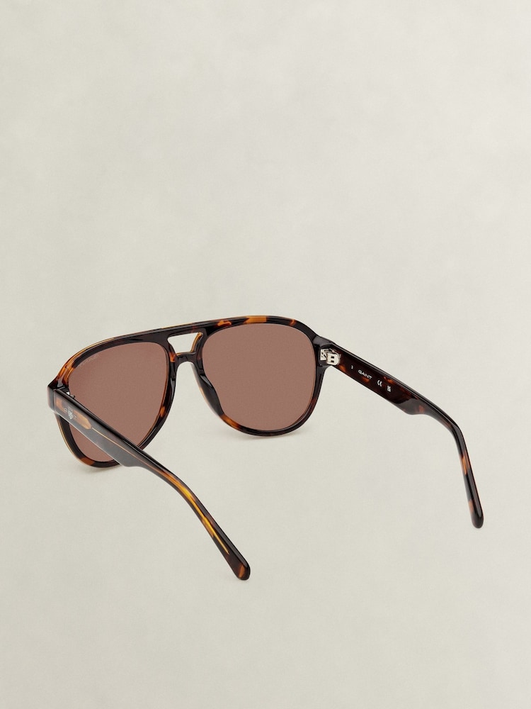 GANT Gold Acetate Sunglasses - Image 5 of 5
