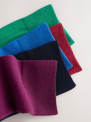 Blue/Green/Red Car Fun Embroidered Socks 5 Pack - Image 3 of 9