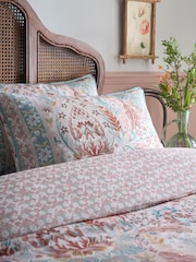 Appletree Multi Floral Print Damask Duvet Cover Set - Image 2 of 5